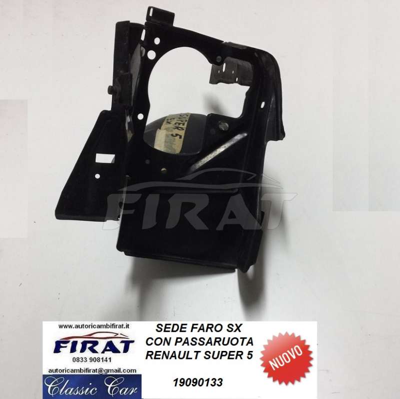 SEDE FARO RENAULT SUPER 5 SX CON PASSARUOTA